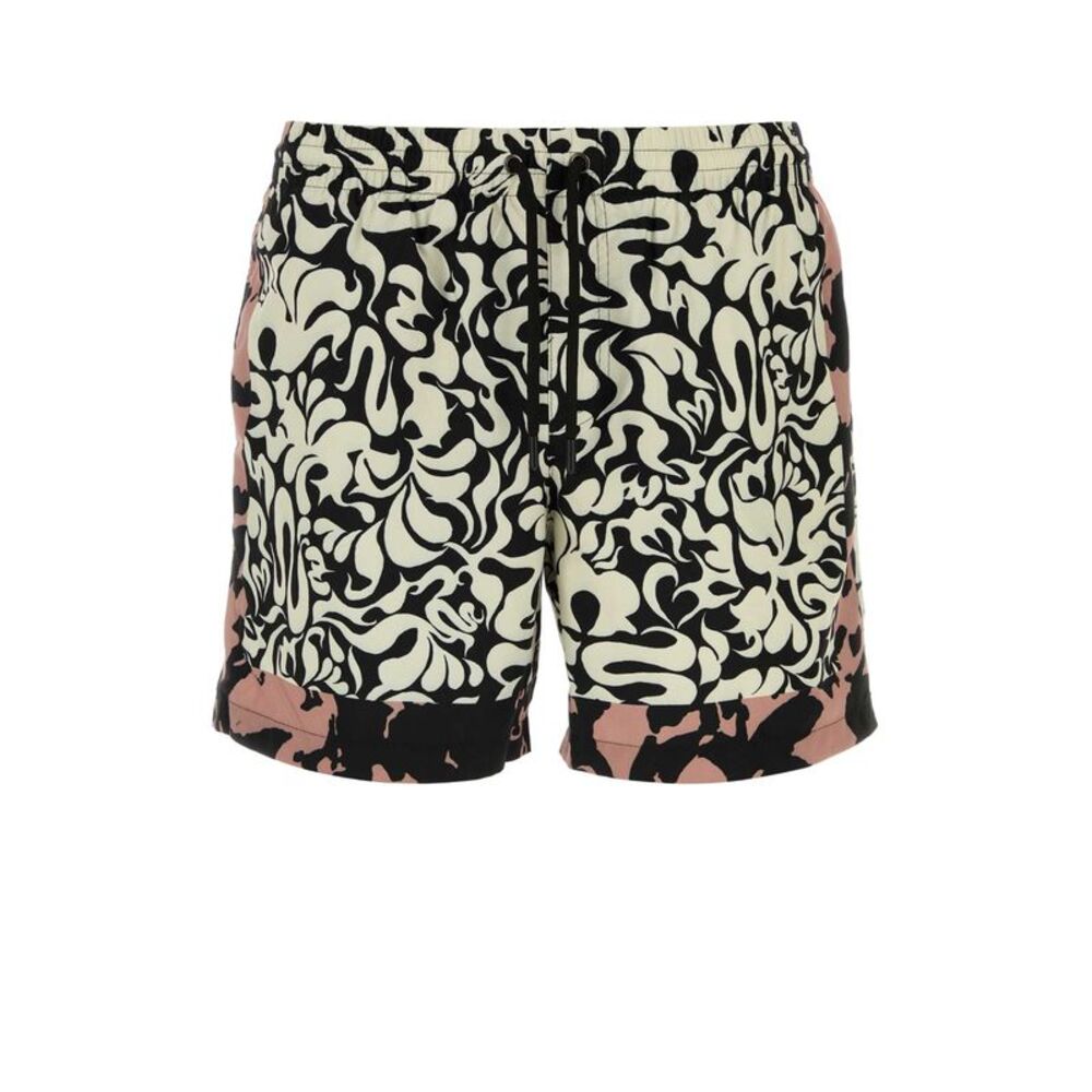 Dries Van Noten Men Printed Nylon Phibbs Swimming Shorts
